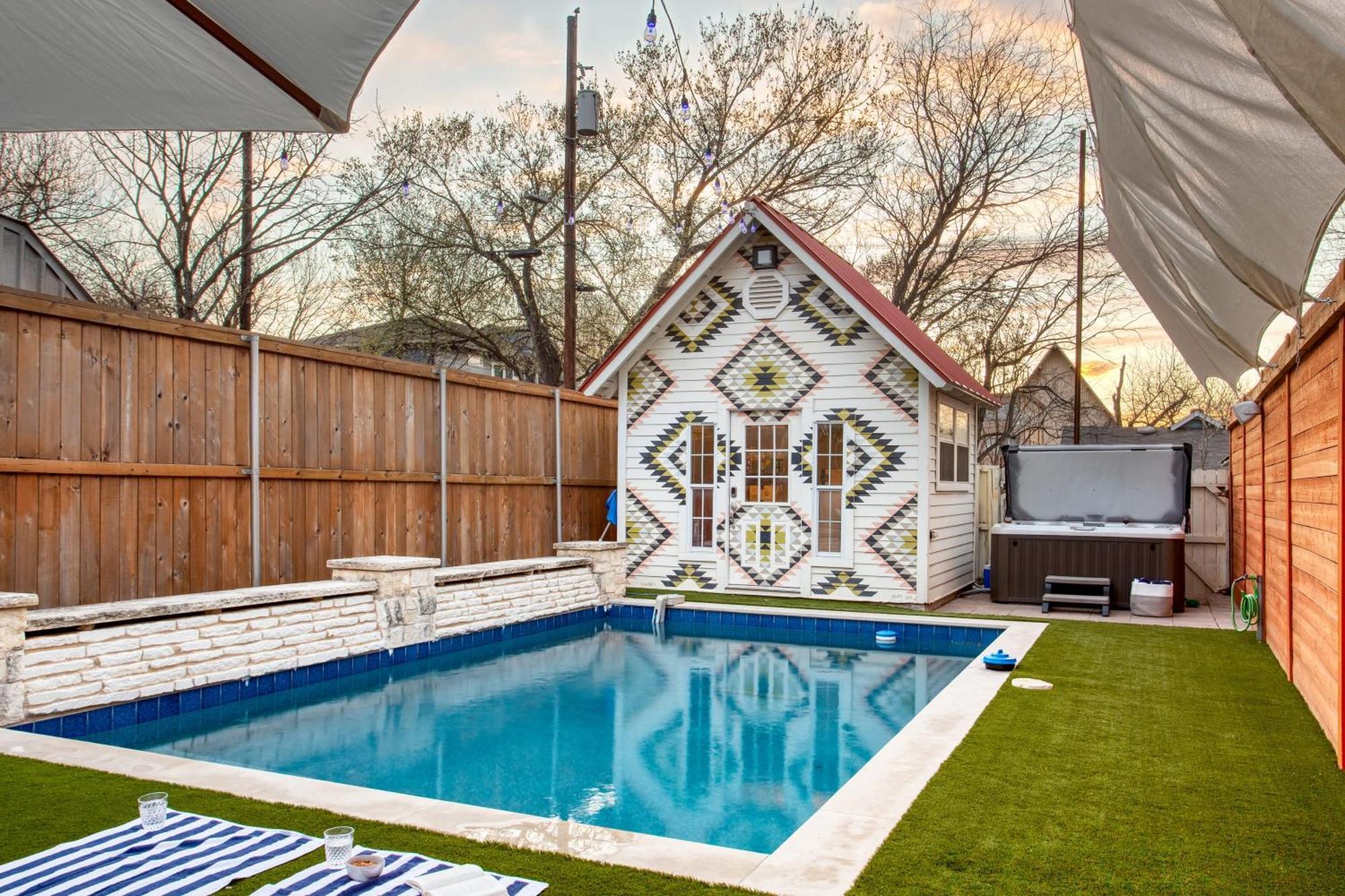 Ramsey By Avantstay Modern Character Home In Austin W Pool Eksteriør billede